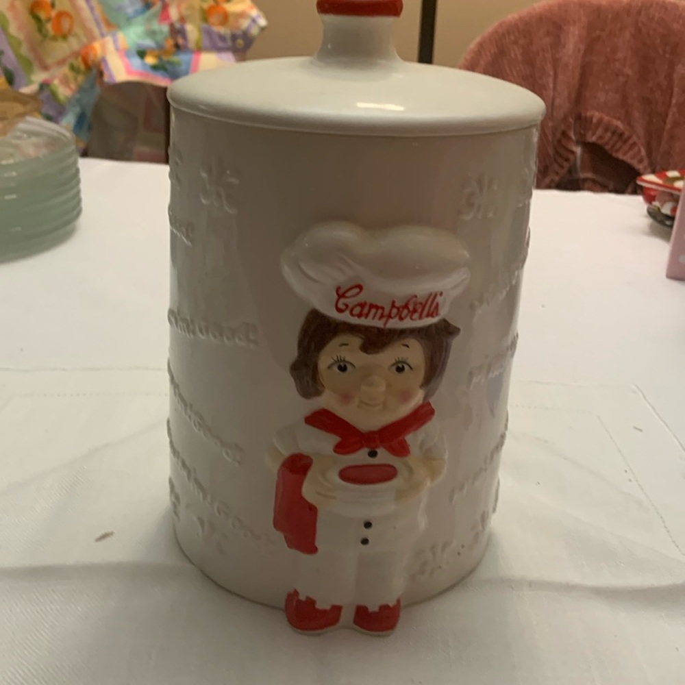 Campbell's Soup/ Cookie Jar